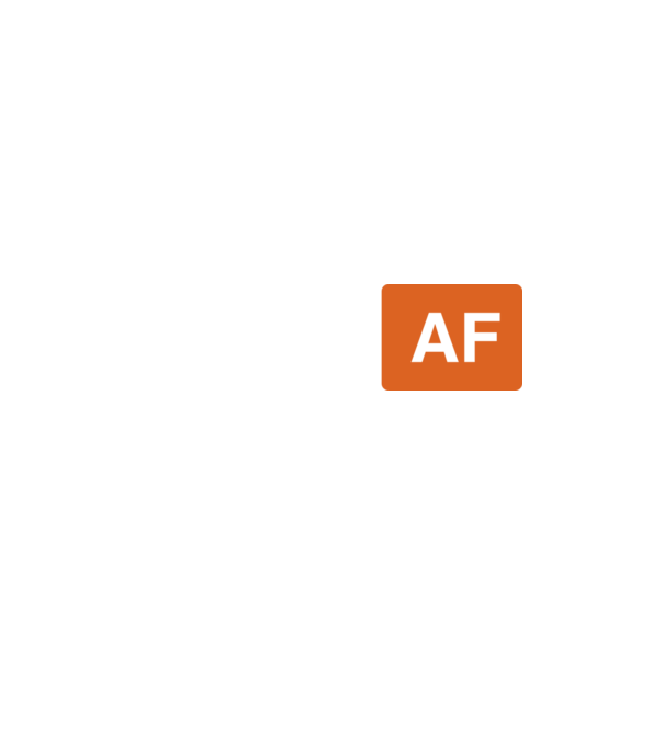 Single AF model negru pe tricou