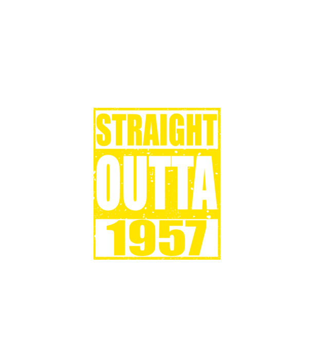 Straight Outta - 1957 model roșu pe tricou