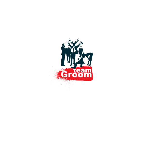 Reservoir Groom Team model alb pe tricou