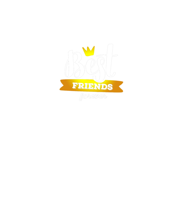 Best friends forever model albastru închis pe tricou