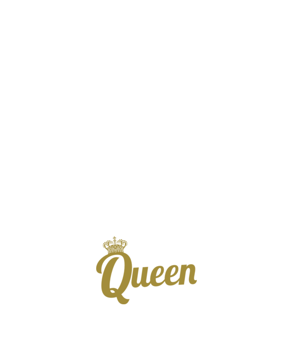 Nurse a title just above Queen model negru pe tricou