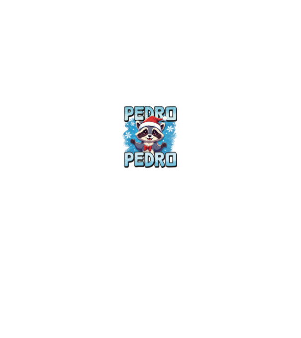 Pedro pedro retro xmas model albastru jeanși pe tricou