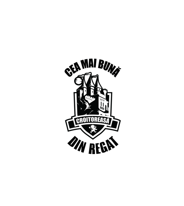 Cea mai bună croitoreasă din regat model alb pe tricou