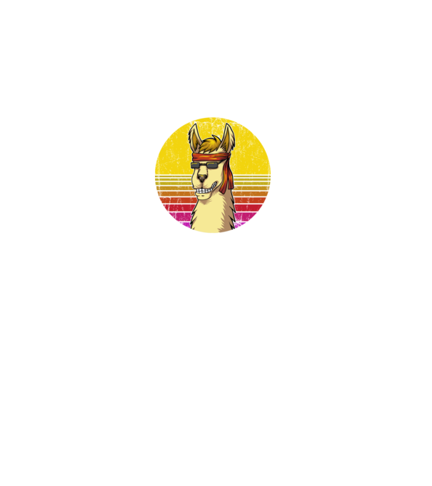 No Prob LLama - Láma model turcoaz pe tricou