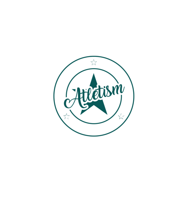 mâncare somn repetare ATLETISM model negru pe tricou