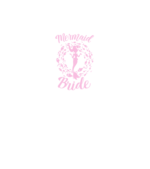 Mermaid Bride model gri pe tricou