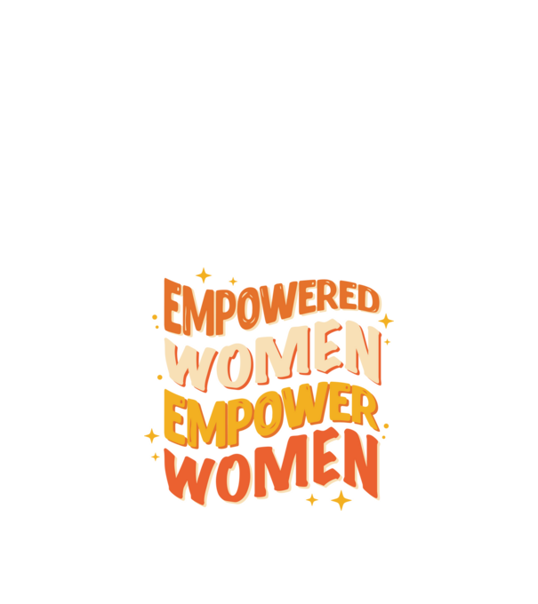 Empowered women empower women model negru pe tricou
