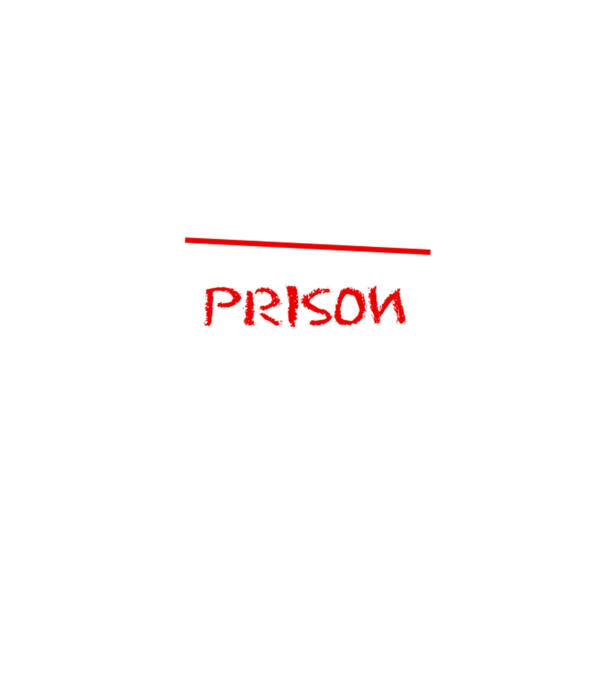 Back to prison - școală model negru pe tricou