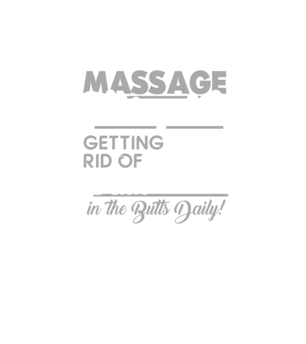 Massage pain model negru pe tricou