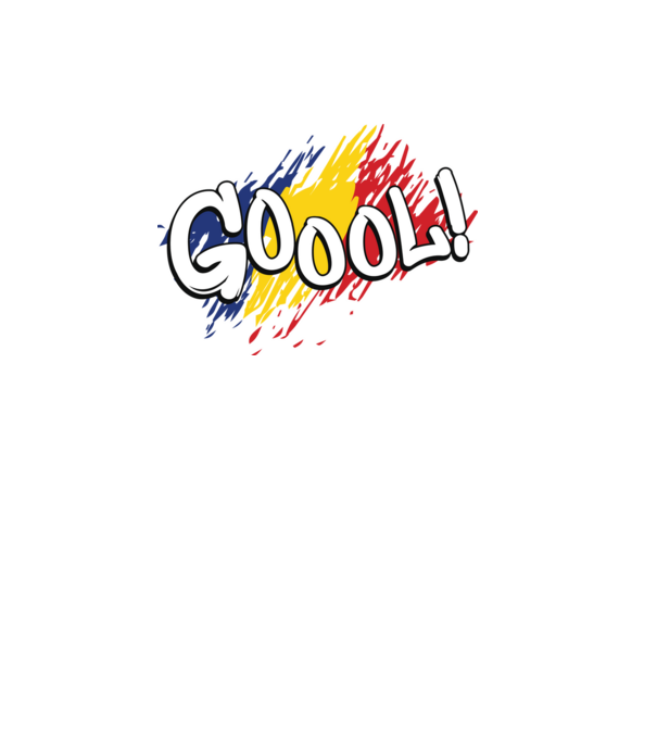GOOOL model negru pe tricou