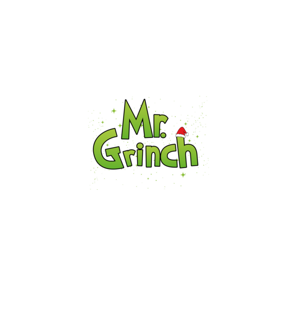 Grinch Family Mr Grinch model albastru jeanși pe tricou