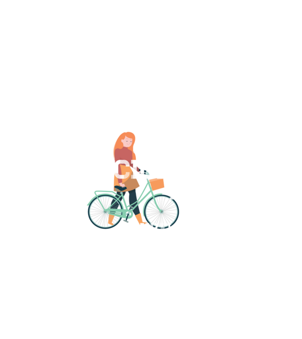 în timp ce mergi cu bicicleta poți fi ceea ce vrei să fii - în acel moment model negru pe tricou