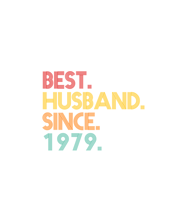 best husband since 1979 retro model negru pe tricou