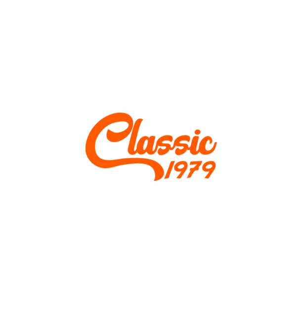 Classic 1979 model negru pe tricou