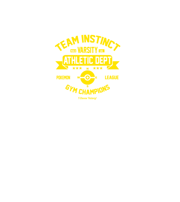 Team instinct champions model negru pe tricou