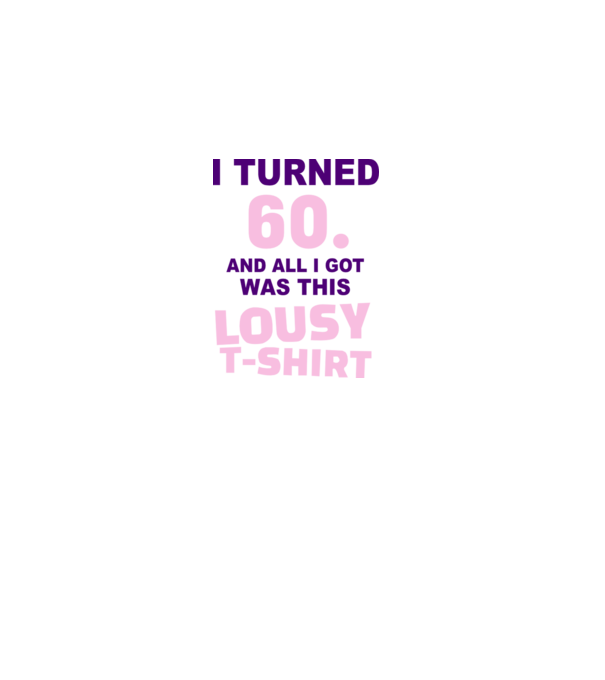 Lousy T-shirt 60 model albastru regal pe tricou