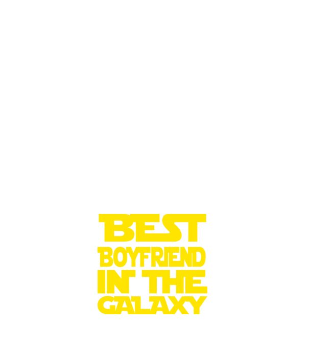 best boyfriend in the galaxy model alb pe tricou