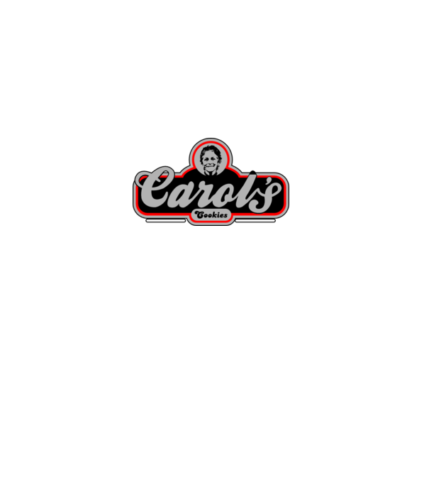 Carols cookies model negru pe tricou