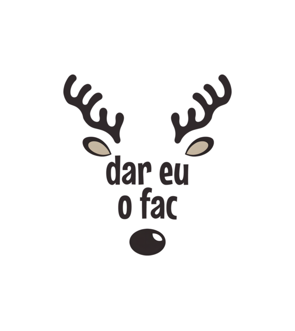 Dar eu o fac crăciun chiar căprioară Alb model nisipiu pe tricou