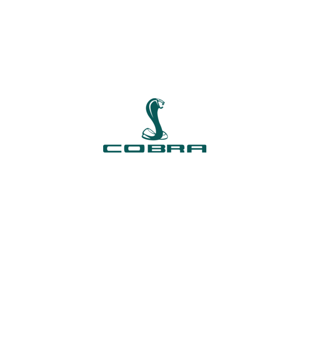 Cobra model alb pe tricou