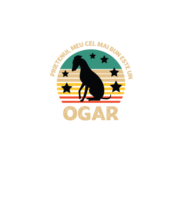 Prietenul meu cel mai bun este un ogar model turcoaz pe tricou