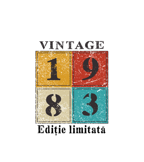 1983 - Ediție limitată model alb pe tricou