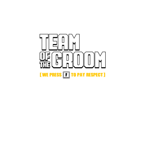Team of the Groom model turcoaz pe tricou