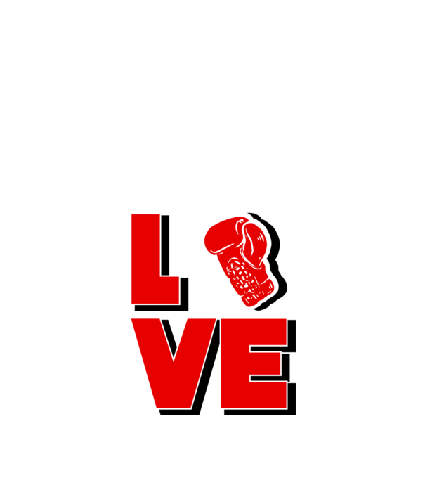 LOVE BOX model alb pe tricou