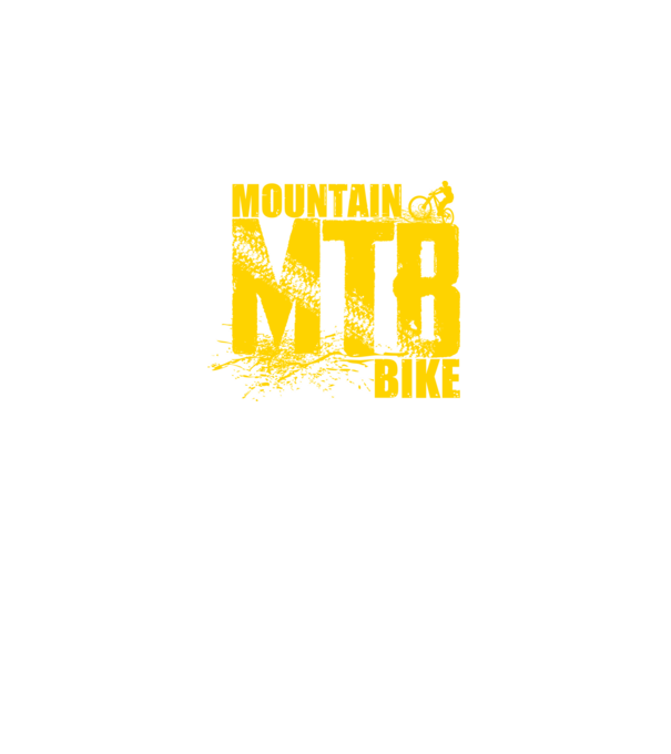 MTB model negru pe tricou