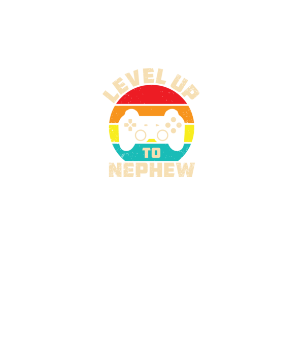 Level Up Nephew model turcoaz pe tricou