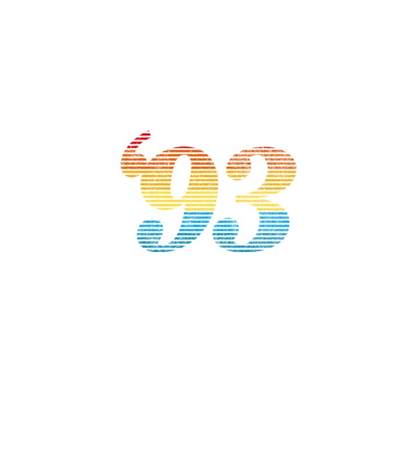 Retro Birthday 1993 model alb pe tricou