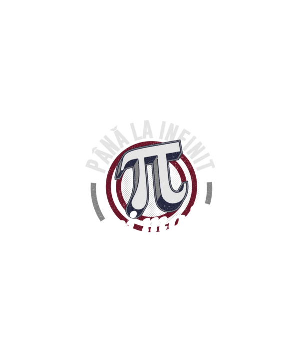 Până la infinit și mai departe! model negru pe tricou