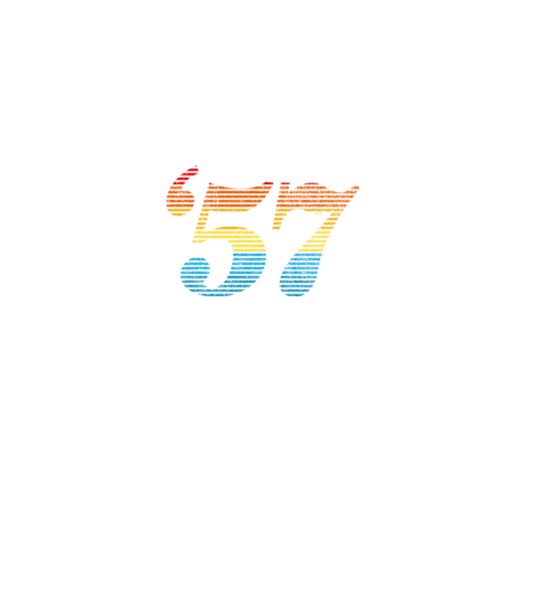 Retro Birthday 1957 model alb pe tricou