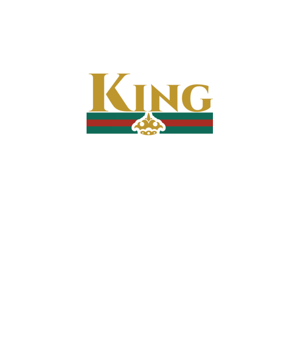 Gucci king model negru pe tricou