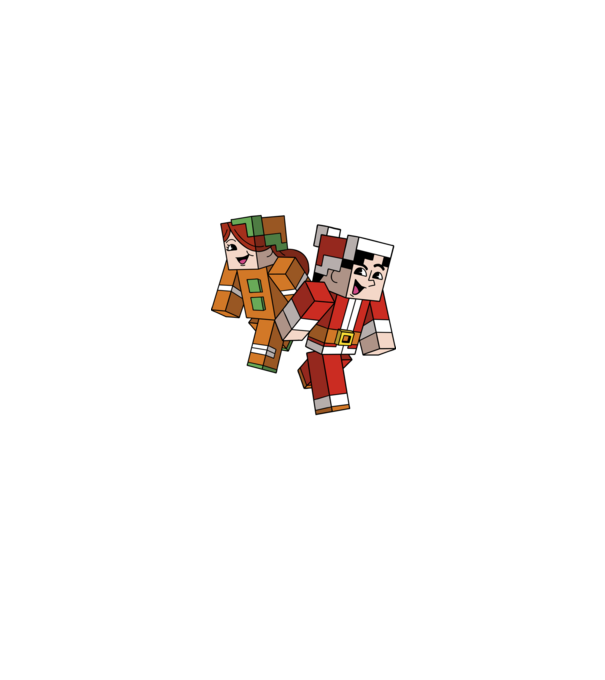 Minecraft christmas ugly sweater model negru pe tricou