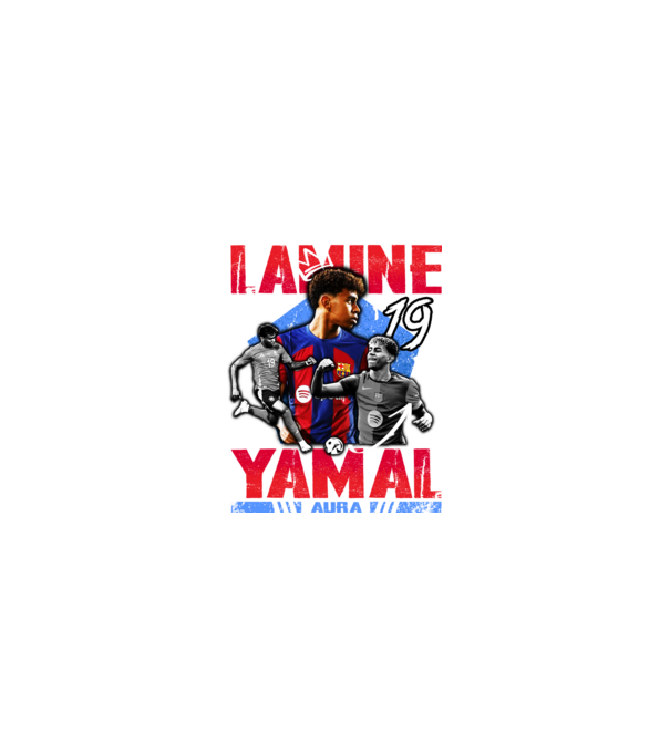 Yamal tribute model nisipiu pe tricou
