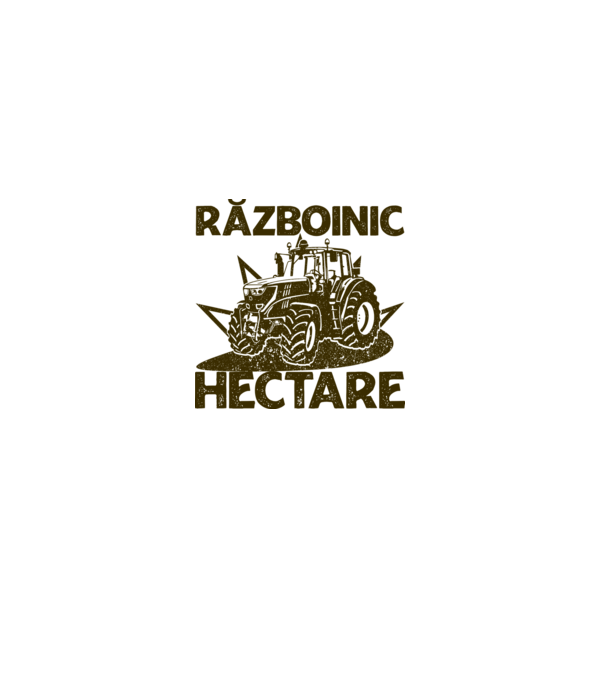 Războinic Hectare model gri pe tricou
