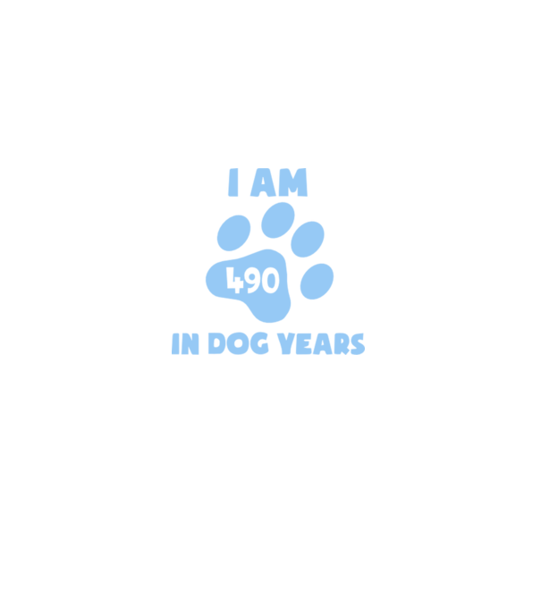 Dog Year - 490 model albastru închis pe tricou