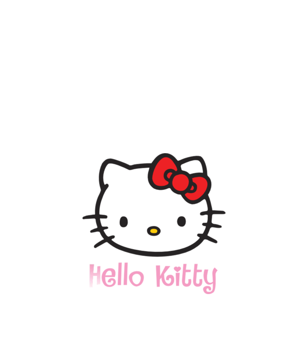 Hello Kitty model roșu pe tricou