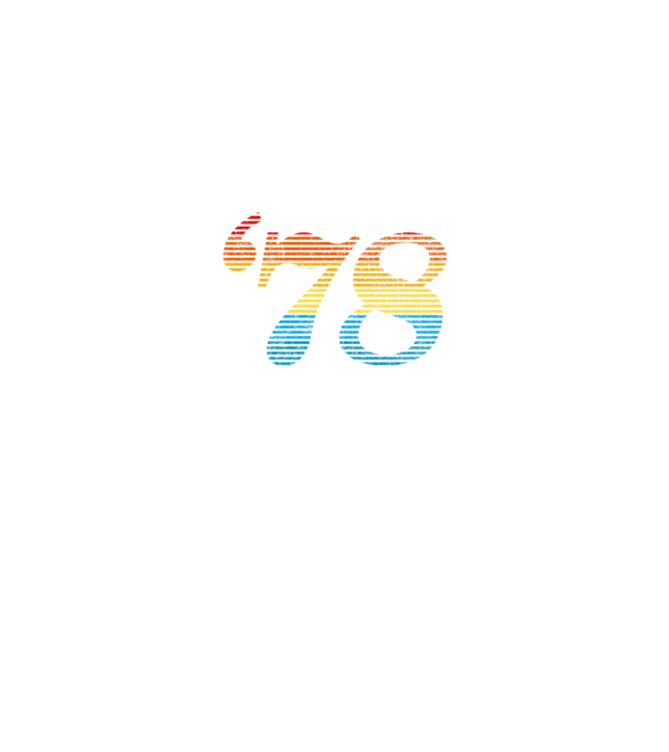Retro Birthday 1978 model negru pe tricou