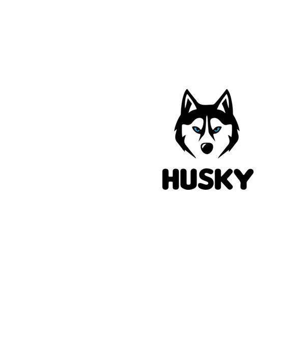 Husky băiat model galben neon pe tricou