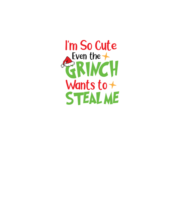 So cute Grinch model turcoaz pe tricou