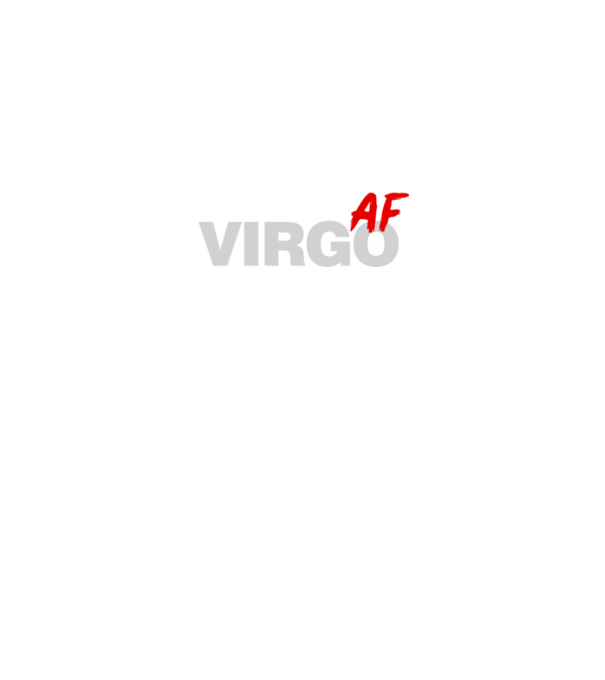 VIRGO as fuck model negru pe tricou