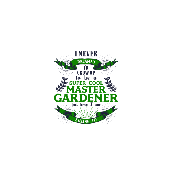 I never dreamed gardener lght model alb/roșu pe tricou