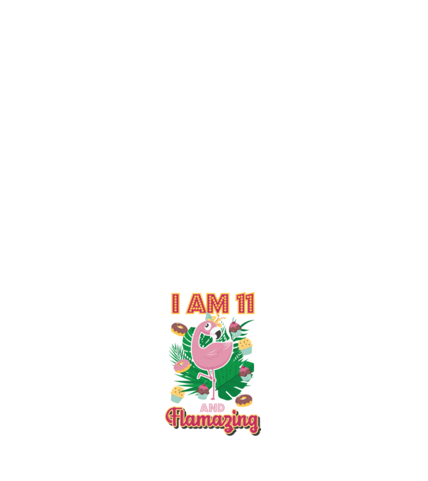 FLAMAZING Birthday 11 Years old model negru pe tricou