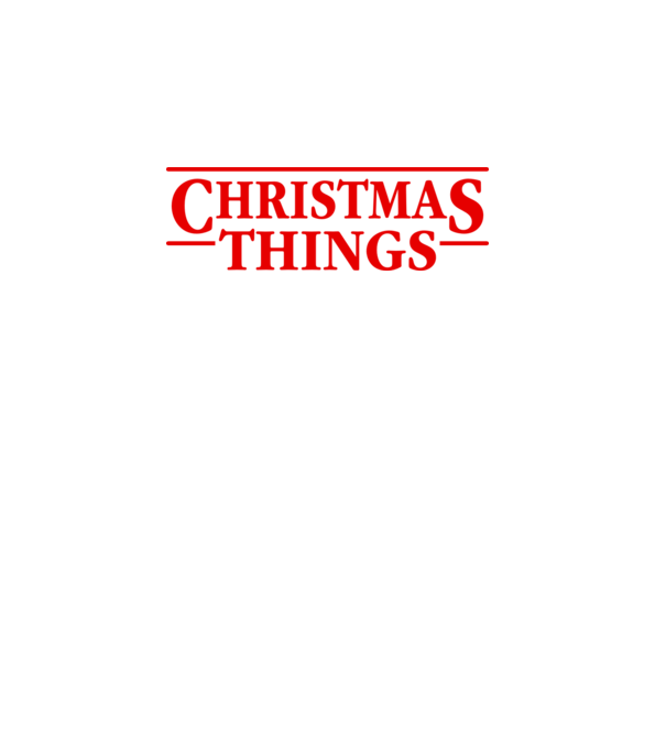 Christmas Things model turcoaz pe tricou