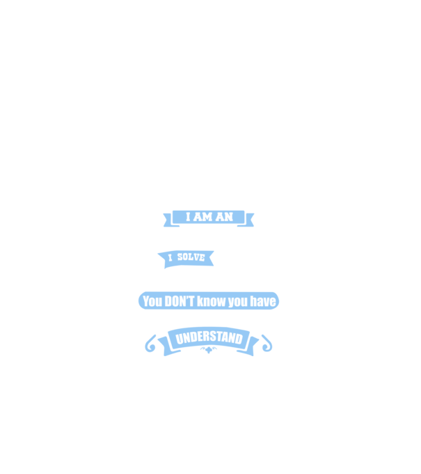 I am an accountant I solve problems model negru pe tricou