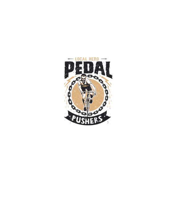 Pedal Pushers model albastru deschis pe tricou