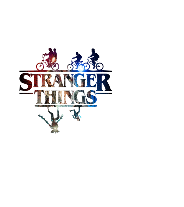 stranger things quote poster2 model alb pe tricou