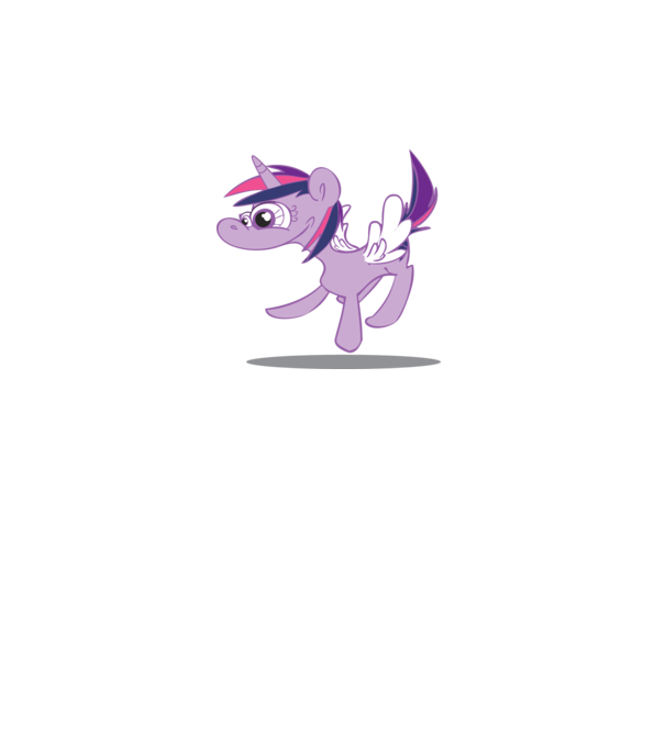 ugly my little pony model gri pe tricou